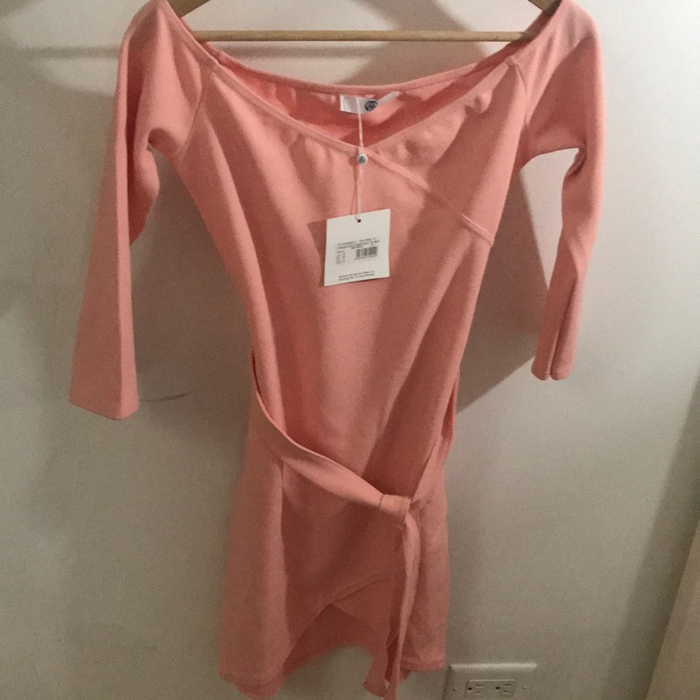 Peach misguided mini dress XS - Picture 1 of 4